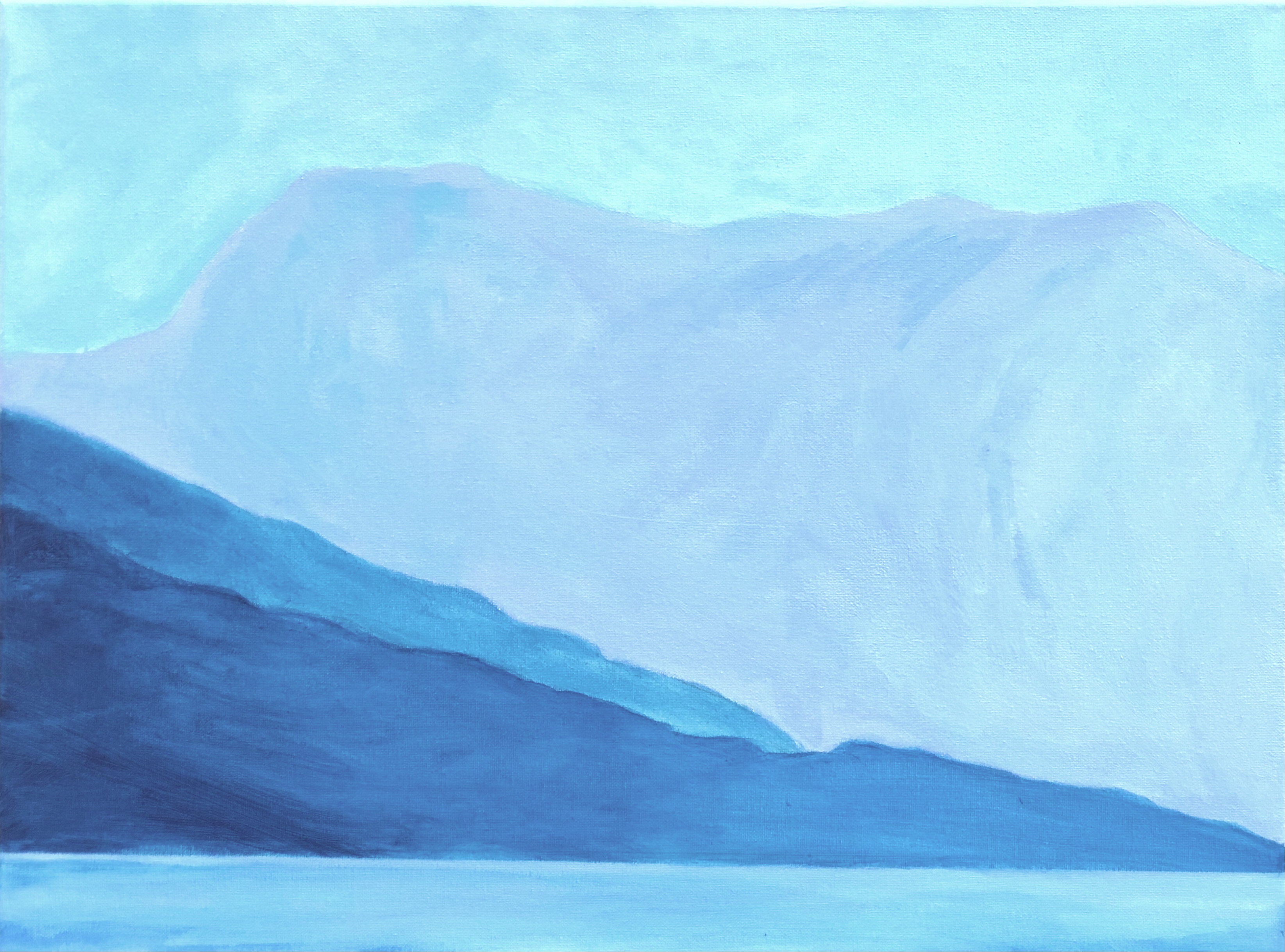 Horseshoe Bay Blues i (2023)
24 inches x 18 inches, acrylic on canvas,
C$850